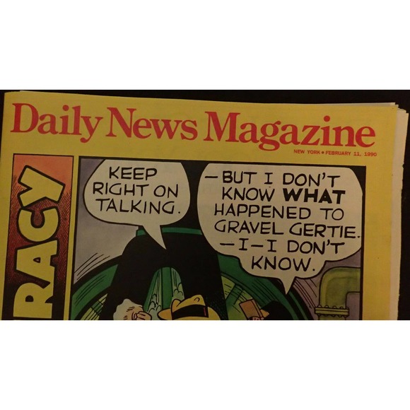 Lot of DAILY NEWS MAGAZINE Dick Tracy, Batman - Picture 9 of 12